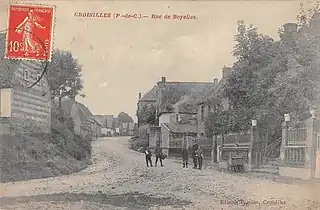 Le village avant 1914.