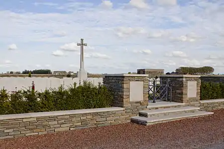 Croix-Rouge Military Cemetery.