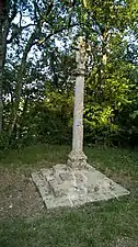 La croix de cimetière de Verduzan.