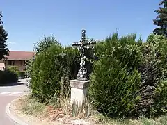 Croix du Brocard, hameau du Rémolard, route de la Combe.