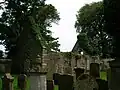 Église de Crosbie et cimetière.