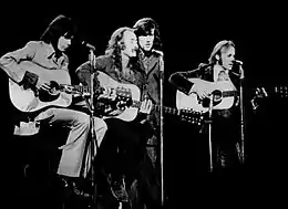 Crosby, Stills, Nash and Young, 1970.
