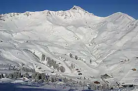 Vue de la station de ski des Crosets.