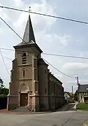 L'église paroissiale Saint-Pierre.