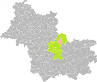 Crouy-sur-Cosson dans l'intercommunalité en 2016.