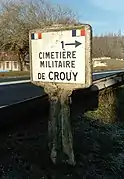 À Crouy dans l’Aisne.