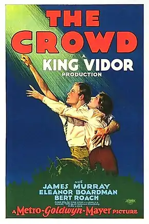 Description de l'image Crowd 1928 film poster.jpg.