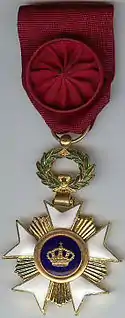 croix d’officier de l’ordre de la Couronne (Belgique).