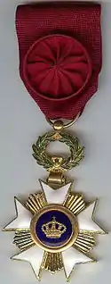 Croix d'officier de la Couronne de Belgique