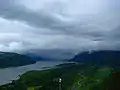 Gorge du Columbia,  photographiée de Crown Point.