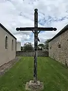 Crucifix dans l'enclos sud.