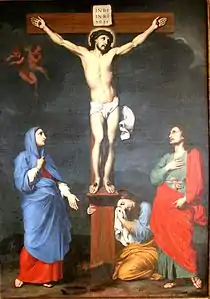 La Crucifixion, Villeneuve-lès-Avignon, musée Pierre-de-Luxembourg.