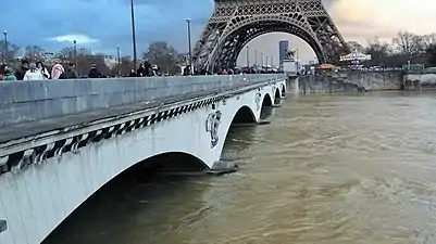 Crue de la Seine, janvier 2018.