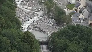 Le bastan au barrage de Cabadur à Barèges