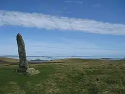 Image illustrative de l’article Menhir de Cruester