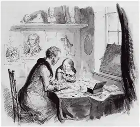 Cruikshank and his Father