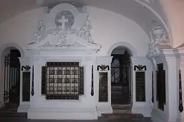 Crypte des Martyrs.