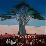 Pèlerinage vers les cèdres, au Liban (Zarándoklás a cédrusokhoz Libanonban, 1907)