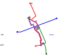 Réseau des tramways en 1887