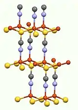 Image illustrative de l’article Thiocyanate de cuivre(I)
