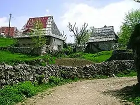 Vue du village de Čuhovići