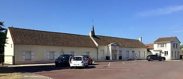 L'ancienne mairie.