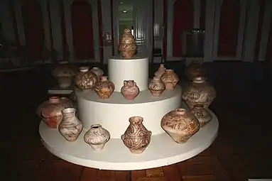 Collection de céramiques de la culture de Cucuteni, Musée National de Moldavie.