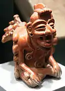 Figurine à l'effigie de Huehueteotl (vieux dieu du feu)