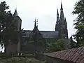 Cuijk, l'église Saint-Martin, à gauche la tour du XVe.