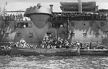 12 juin 1917 - Débarquement de soldats du Vérité pour aller s’emparer des forts du Pirée