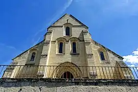 Façade de l'église.