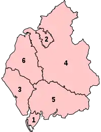 Parliamentary constituencies in Cumbria