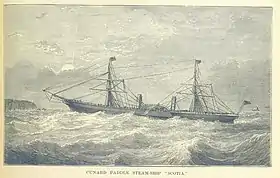 illustration de RMS Scotia