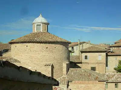 Le dôme de l'église / mausolée.