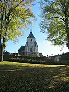 L'église Saint-Médard.