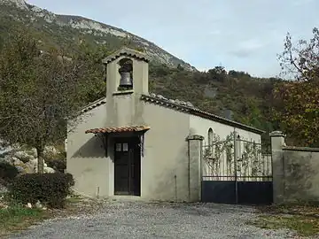 Nouvelle église Saint-Martin, dans la vallée du Jabron.