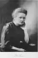 Marie Skłodowska-Curie, prix Nobel en 1903 et en 1911.