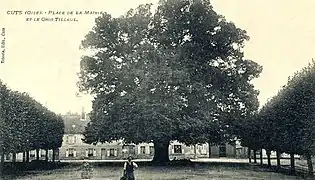 La place de la mairie.