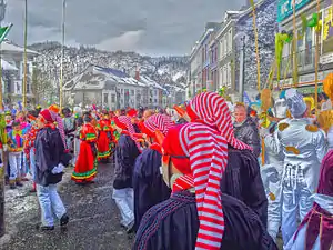 Longs-Nés, Longuès-Brèsses et Boldjî le dimanche du Carnaval.