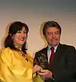 Remise du Cyclo d'or d'honneur à Fatemeh Motamed-Arya