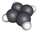 modèle boules du cyclobutadiène