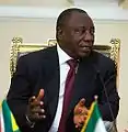 Afrique du SudCyril Ramaphosa, Président