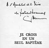 signature d'Adalbert-Gautier Hamman
