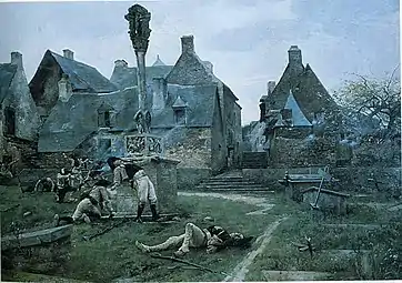 La Défense de Rochefort-en-terre (1885), Vannes, Conservatoire à rayonnement départemental.