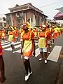 Défilé de carnaval dans les rues de Cayenne