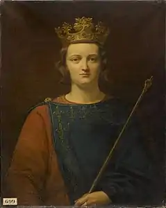 Charles IV le Bel (1295-1328), roi de France (1837), Versailles, musée de l'Histoire de France.