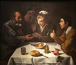Déjeuner de paysans, c 1622 (Musée des beaux-arts de Budapest)