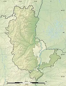 voir sur la carte du Rhône