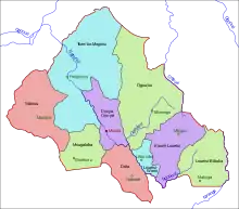 Départements de la Ngounié