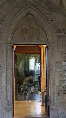 Chapelle basse, actuellement réserve lapidaire pour les protocathédrales